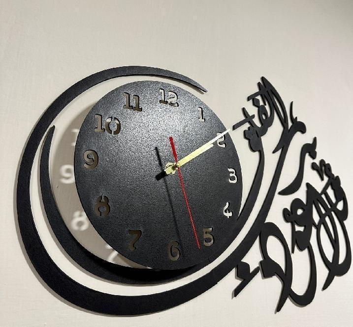 Falak Wooden Wall Clock for Modern Home and Office Wall Decor
