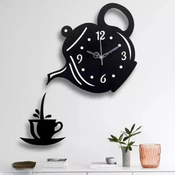 Simple Analogue Wall Clock – Modern Wooden Wall Decor - Image 3