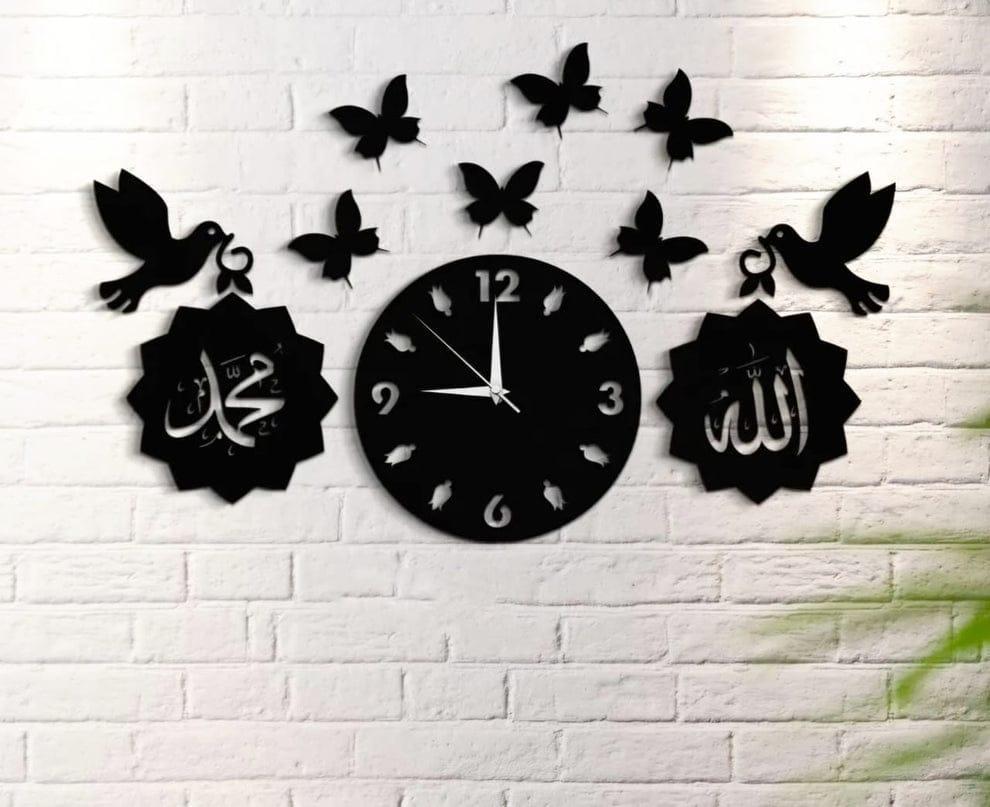 Elegant Allah Muhammad Design With Light - Image 2