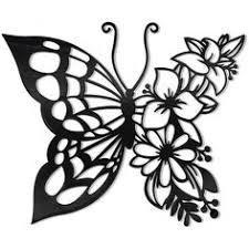 Buy Butterfly Design Black Wall Frame - Image 3