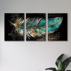 Multicolor 3-Piece Abstract Art Wall Frame Set